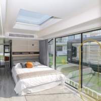 Maison capsule préfabriquée H40 Ultra Smart moderne et écologique pour appartement, maison mobile, hôtel modulaire, bureau, conteneur