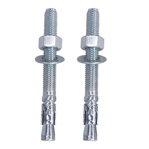Ancre à expansion en forme de coin, acier au carbone haute résistance, finition HDG, pour la fixation de machines lourdes et de bases de colonnes - Product Image 1
