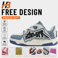 Chaussures de sport décontractées pour hommes Hebo, baskets pour hommes, chaussures de marche pour hommes, chaussures de sport en gros, personnalisation du design des baskets