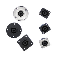 Connecteurs Speakon 4 broches NL4FX, prise d'alimentation pour enceintes, connecteur standard conforme à la norme ROHS