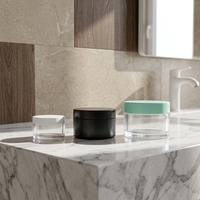 Pot cosmétique vide de haute qualité de 1 oz, récipient en plastique pour crème