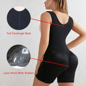 Vêtements de forme personnalisés à buste ouvert Combinaison à haute compression Réduction de la <span class=keywords><strong>cellulite</strong></span> Collants de mise en forme d'abdominoplastie Ceinture de récupération en C - Product Image 2