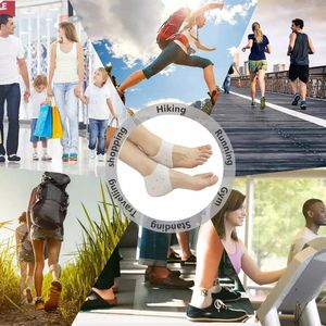 Al por mayor: Protectores de talón de gel de silicona, almohadillas para espolones y talones agrietados, calcetines de soporte para fascitis plantar, cuidado de los pies, reparación de la piel y amortiguación - Product Image 6