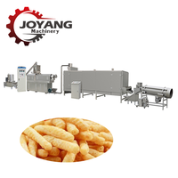 Ligne de production de snacks soufflés industriels entièrement automatique et personnalisée avec machine d'extrusion haute performance