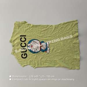 Trapos de Algodón de Colores para Limpieza Industrial, Paños de Limpieza Confiables Formulados para Equipos de Taller - Product Image 3