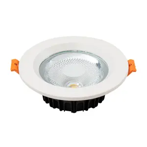 Spot lumineux LED encastrable pour le plafond, avec technologie COB, éclairage d'intérieur, produit de qualité supérieure, idéal pour une maison ou un hôtel, AC 110/220V, 5/7/9/12/15/18W, 10 unités