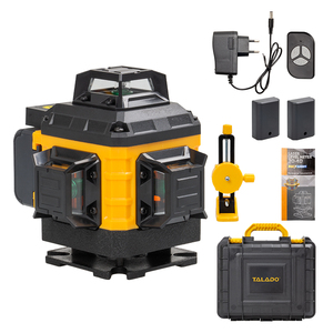 <span class=keywords><strong>Niveau</strong></span> <span class=keywords><strong>laser</strong></span> à lignes croisées rechargeable avec base magnétique pour cloisons sèches et travaux de rénovation domiciliaire - Product Image 3