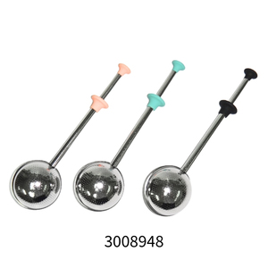 Good Quality Reusable 3008948 Stainless Steel Metal <b>Tea</b> <b>Infuser</b> with Modern Luxury Design for All <b>Tea</b> Types - Product Image 2