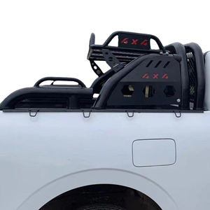 Con luces Led estilo clásico, barra deportiva de acero al manganeso de <span class=keywords><strong>3</strong></span> pulgadas, jaula antivuelco para AMAROK 2010 + Mitsubishi L200 Triton - Product Image 3