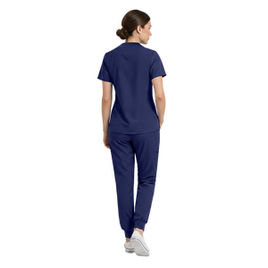 46002 Blusa Girocollo Giovanile in Cotone con Spalle Scoperte, Colore Tinta Unita, Casual per Primavera ed Estate - Product Image 1