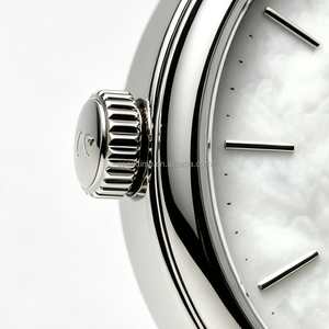 Reloj de Hombre Directo de Fábrica con Esfera Blanca Texturizada, Segundero Pequeño, Correa de Cuero, Reloj de Negocios para Vendedores Online - Product Image 3