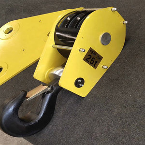 DIN tiêu chuẩn gancho de grua puente 10ton đơn dầm Palăng cần cẩu 360 độ mịn xoay xoay FEM 1m móc đơn - Product Image 3