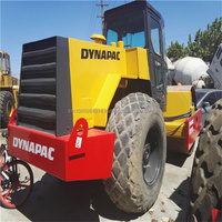 Compacteur vibrant Dynapac d'occasion à tambour unique CA251D CA30 CA301, rouleau compresseur routier, moteur à essence, pompe hydraulique
