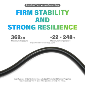 Пневматическая трубка PA Air Line, черная, из нейлона, для пневматических тормозов, диаметр 5/32, 1/4, 3/8, 1/2 дюйма, внешний диаметр 4 мм/6 мм/8 мм/10 мм/12 мм - Product Image 2