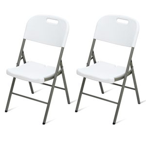 Wholesale Lightweight Foldable White <b>Chair</b> Portable Outdoor <b>Plastic</b> Garden Party Folding <b>Chairs</b> for Events Rental - Product Image 1