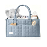 Panier de rangement pliable et portable pour couches, nouveau design, étanche, pour chambre de bébé, idéal comme panier cadeau pour bébé