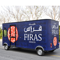 Remorque à Pizza avec grille pour pâtes, chariot de distributeur en crêpe, camion de restauration rapide, avec salle de bains, 3.5 pieds