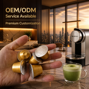 Cápsulas de Café Matcha Orgánico Premium, Compatibles con Múltiples Máquinas, Soporte para Marca Privada, Empaque Personalizado, Suministro al por Mayor - Product Image 1
