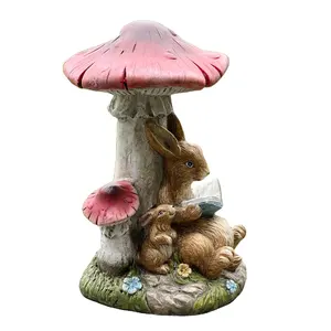 Kreative Outdoor-Harz Handwerk Garten Gnom Skulptur Elf Zwerg Ornament Garten Rasen Ornament