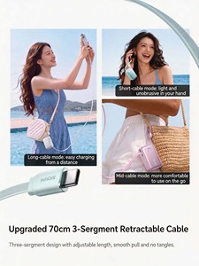 Anker A1638 Nano 10000mAh 45W PD แบตสำรองชาร์จเร็วพร้อมสายเคเบิล Type‑C แบบยืดหดได้ - Product Image 6