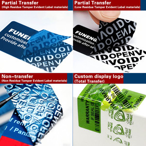 Tamper-proof an ninh con dấu Sticker Chất lượng cao tùy chỉnh Bảo hành chống hàng giả Nhãn dán nhãn - Product Image 3