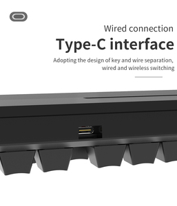 Ajazz K870T Bt Có Dây Chế Độ Kép Bàn Phím RGB Chiếu Sáng 87 Phím Trục Vệ Tinh Cho Máy Tính Để Bàn Android 880G Trò Chơi Bàn Phím Cơ Khí - Product Image 4