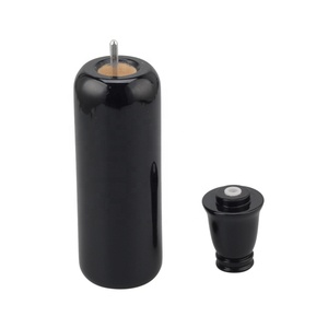 ชุดเครื่องบดพริกไทยและเกลือทำจากไม้ดีไซน์ขวดคม - Product Image 3