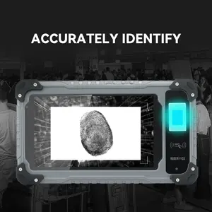 HUGEROCK B70 Mtk Octa Core 1000nit 10000mAh Rugged Tablet PC With Android 13 Biometric Fingerprint Verification NFC ID Reader