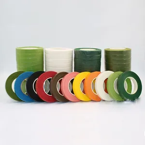 Fall In Color 12mm 30yards Colorful Floral Tape For Flowers Bouquet Florist Supplies