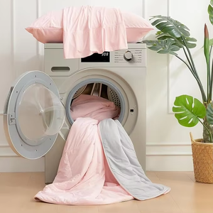 Cooling Comforter Queen Size Double Sided Cool <strong>Blanket</strong> for Hot Sleepers Night Sweats Breathable Lightweight Summer Ice <strong>Blankets</strong> - Product Image 5