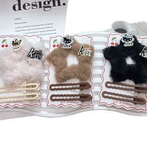 <b>Cute</b> Fuzzy Star Hair Clips For Girls 10 Cm Daily Use BB Clip Headdress <b>Accessory</b> - Product Image 5