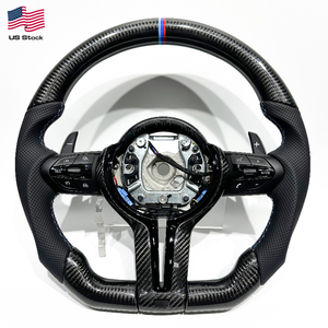 Volante de Fibra de Carbono para <span class=keywords><strong>BMW</strong></span> F16 F26 F39 F48 F82 F36 F33 F32 F80 F35 F34 F31 F30 <span class=keywords><strong>F20</strong></span> F21 M2 M3 M4, Envío desde EE. UU. - Product Image 2