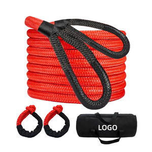 Corde de remorquage d'urgence tressée en nylon au meilleur <span class=keywords><strong>prix</strong></span> 22mm 6m pour véhicule utilitaire récupération haute résistance et remorquage hors route - Product Image 3