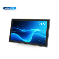 21.5" High-Brightness LCD Touch Screen Industrial Embedded Computer Monitor with VGA//DVI/COM Interfaces EACAIOT