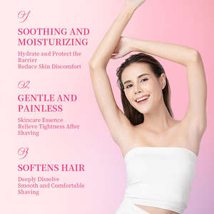 ครีมโกนหนวดแบบโฟม สบู่กำจัดขนสำหรับโกนหนวดสำหรับผู้หญิงและผู้ชาย เจลครีมโกนหนวด - Product Image 2