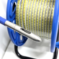 Règle en acier de mesure de niveau d'eau de puits souterrain portable Oem Règle en acier de niveau de batterie pour huile liquide