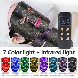 Маска для лица <span class=keywords><strong>LED</strong></span> от производителя: высокопотентная маска с красным светом, 7 цветов, для омоложения кожи - Product Image 4