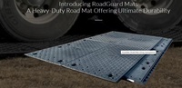 Kunststoff-Spritzguss Verbund-HDPE-Straßenplatten Bodenmatten Kunststoffplatten für Bau und Tiefbau