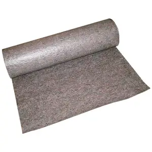 Recycled felt anti-slip floor protection carpet absorbent fleece