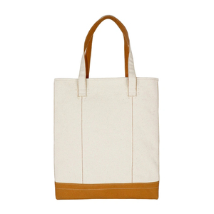 Borsa tote in tela di cotone con logo stampato personalizzato extra pesante - Product Image 6