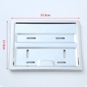 Customized Logo Stainless Steel <b>Frame</b> Holder Cover Custom Thai Motorcycle <b>License</b> Plate <b>Frames</b> - Product Image 3