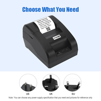 Printer Thermal 58mm, Mendukung Koneksi USB BT, Kompatibel dengan Android IOS Windows, Mac, Sistem Operasi