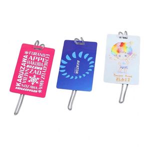 Etiquetas de Equipaje con Logotipo Personalizado, Imprimibles por Ambos Lados, Etiquetas de Equipaje en Blanco para Sublimación, Etiquetas de Equipaje Personalizadas - Product Image 1