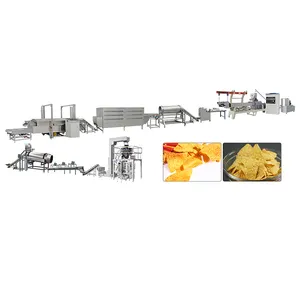 Doritos Nacho Cheese Tortilla Chips Processing Machine Line