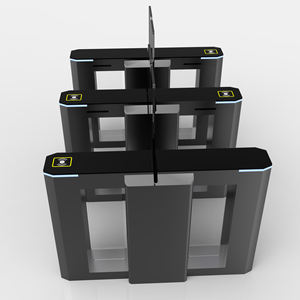 Tourniquet <span class=keywords><strong>coulissant</strong></span> haute vitesse 0,2s, passage rapide, en acier inoxydable IP66, anti-écrêtlement, pour gymnases - Product Image 6