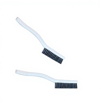 Brosses de nettoyage de chaussures d'escalade personnalisées de haute qualité, manche en PP durable, poils en PET, écologiques, en stock, nettoyage direct