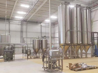Tanque de Fermentación de Acero Inoxidable de 3000L-5000L, Duradero, con Control PLC, para Cerveza y Alcohol, Unidad de Fermentación Profesional Llave en Mano