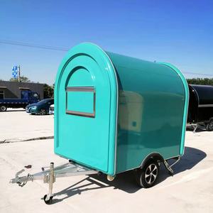 Meilleure vente remorque de hot-dogs chariot de restauration rapide avec roues facile à déplacer - Product Image 2