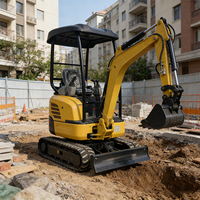 Livraison Gratuite Mini-Excavatrice sur Chenilles 1-5 Tonnes, Moteur EPA, pour Usage Agricole, Prix des Mini-Excavatrices 1 et 2 Tonnes