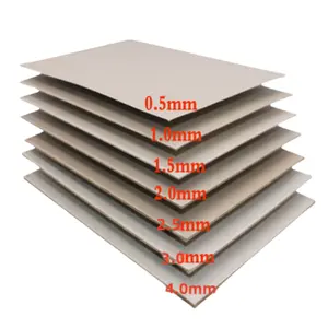 China supplier Chipboard High Stiffness easy to cut thickness 0.5/1/1.5/2/2.5/3/3.5/4mm